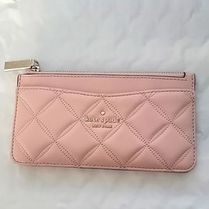Kate Spade Quilted Card Wallet